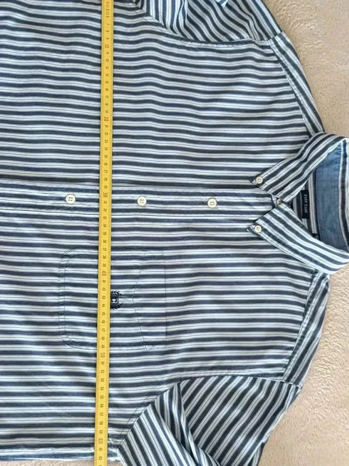 Chaps blue white stripes shirt Size L – photo 12